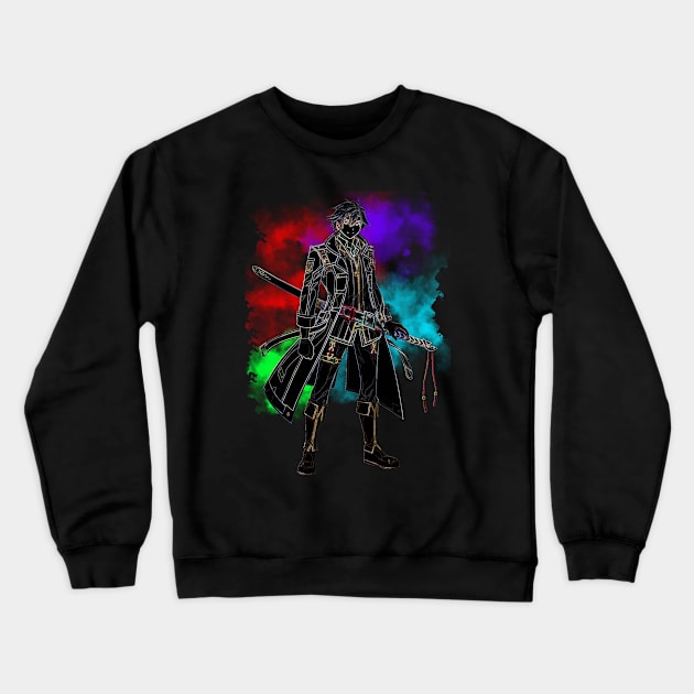 Trails of Cold Steel Rean Schwarzer Cool 2 Crewneck Sweatshirt by ahmadzakiramadhan